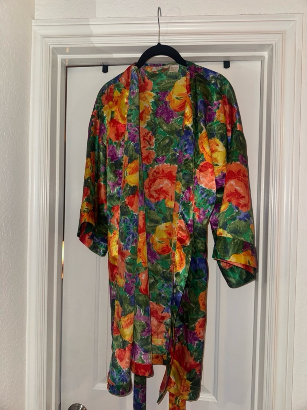 Victoria's Secret Floral Print Dress - Green, Yellow, Orange, Purple